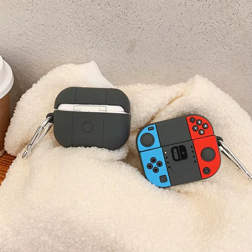 For Airpods Pro 3 Case,Cute 3D Game Silicone Protective Phone Cover for Airpods Pro 2 Case/Airpods 4 3 2 1 Case Funda