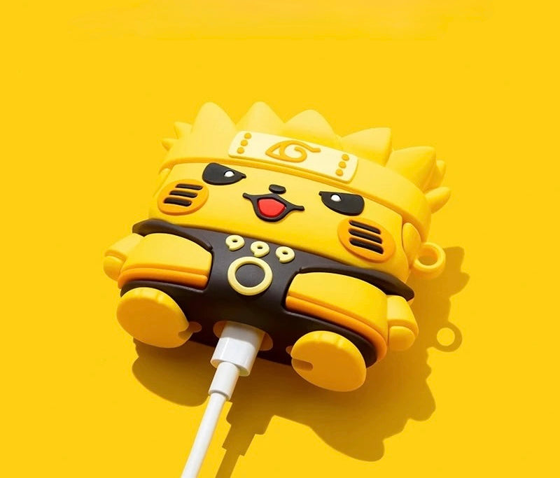 Pikachu x Naruto Airpods Case