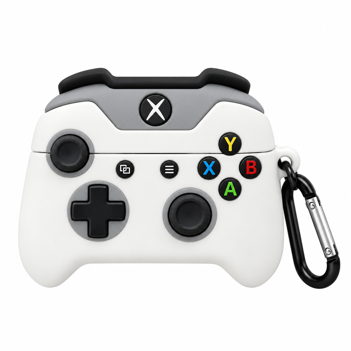 Xbox Controller white and black  Airpods Case