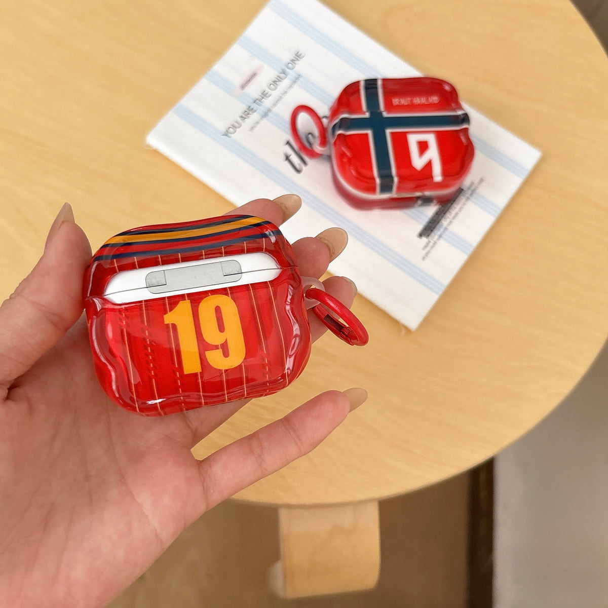 Yamal 19 × Haaland 9 AirPods Case