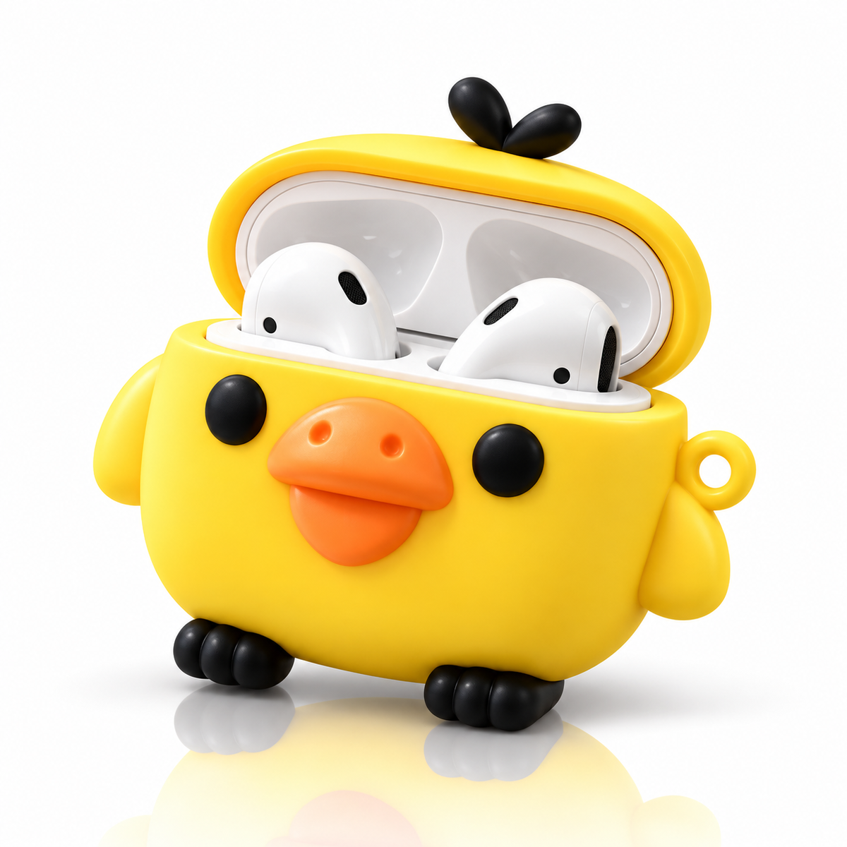 Yellow Chick Airpods Case