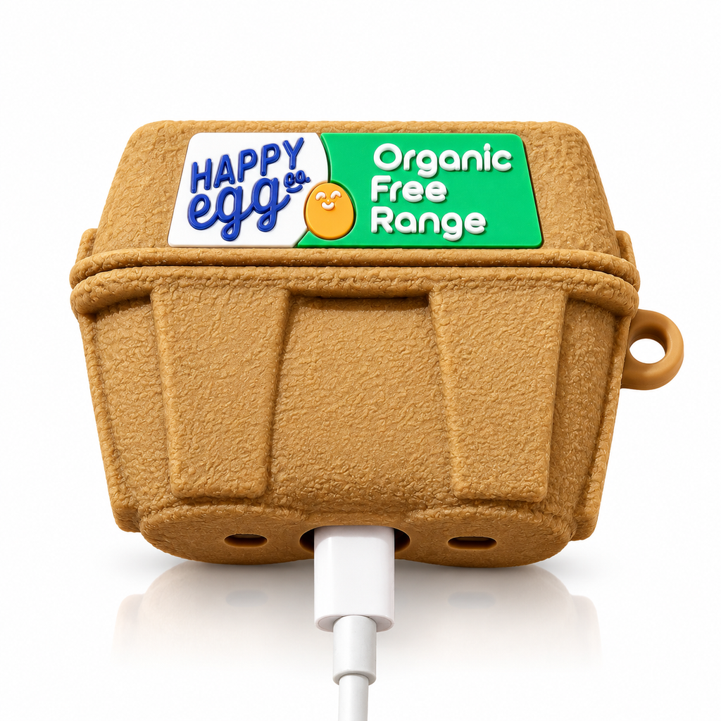 Egg Carton Airpods Case