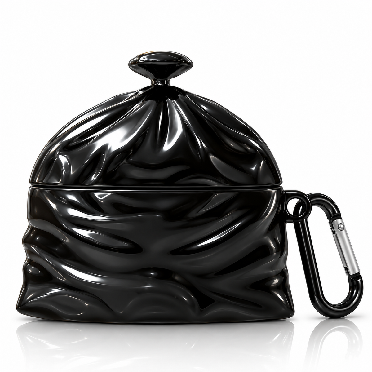 Trash Bag Airpods Case
