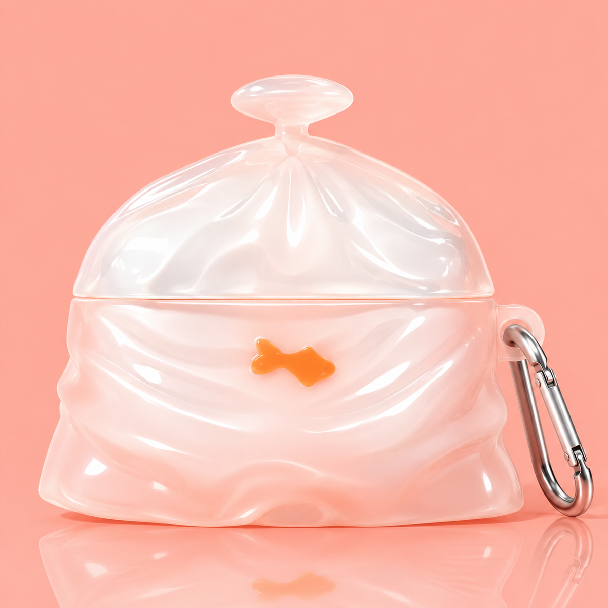Trash Bag Airpods Case