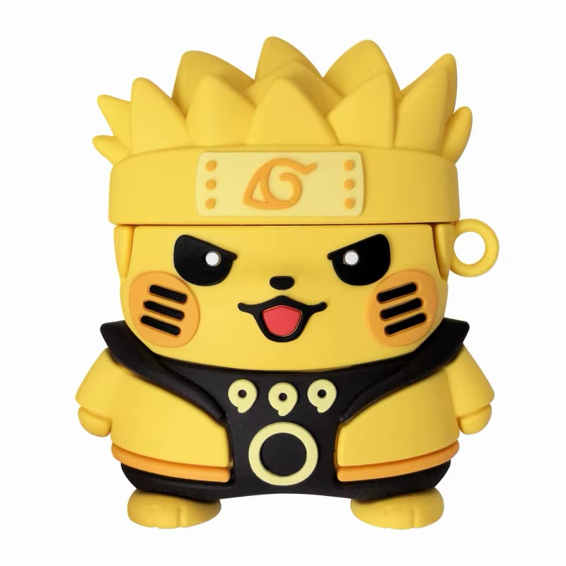 Pikachu x Naruto Airpods Case