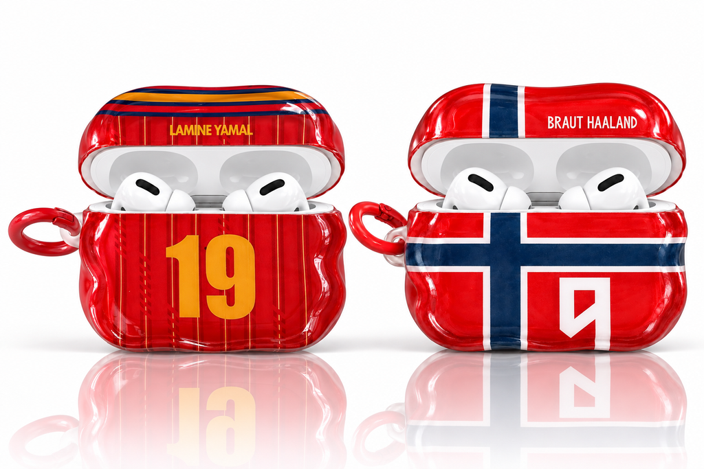 Yamal 19 × Haaland 9 AirPods Case