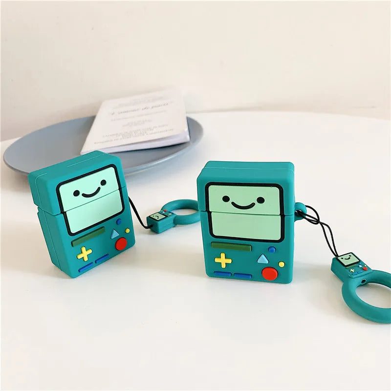 3D Cute Cartoon Game Console Shape Soft Silicone Wireless Earphone Case for Airpods 1/2/3/Pro Charging Box Cover
