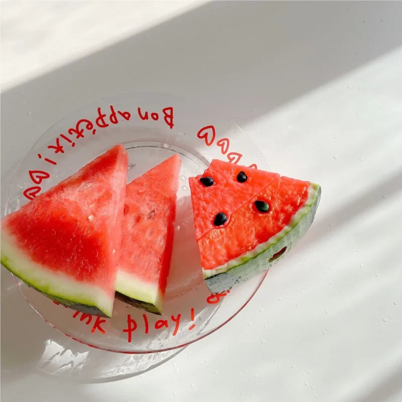 Summer Watermelon Case for Airpods Pro3 3D Apple Airpods 4 3 1 2 Pro2 3Generation Cute Cartoon Silicone Wireless Earphone Case