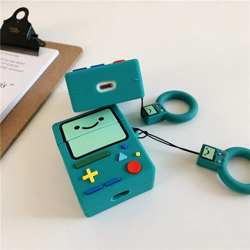 3D Cute Cartoon Game Console Shape Soft Silicone Wireless Earphone Case for Airpods 1/2/3/Pro Charging Box Cover