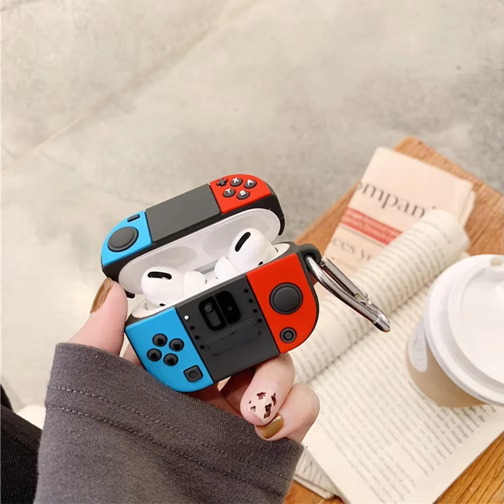 For Airpods Pro 3 Case,Cute 3D Game Silicone Protective Phone Cover for Airpods Pro 2 Case/Airpods 4 3 2 1 Case Funda